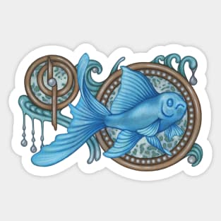 Pisces Fish Sticker